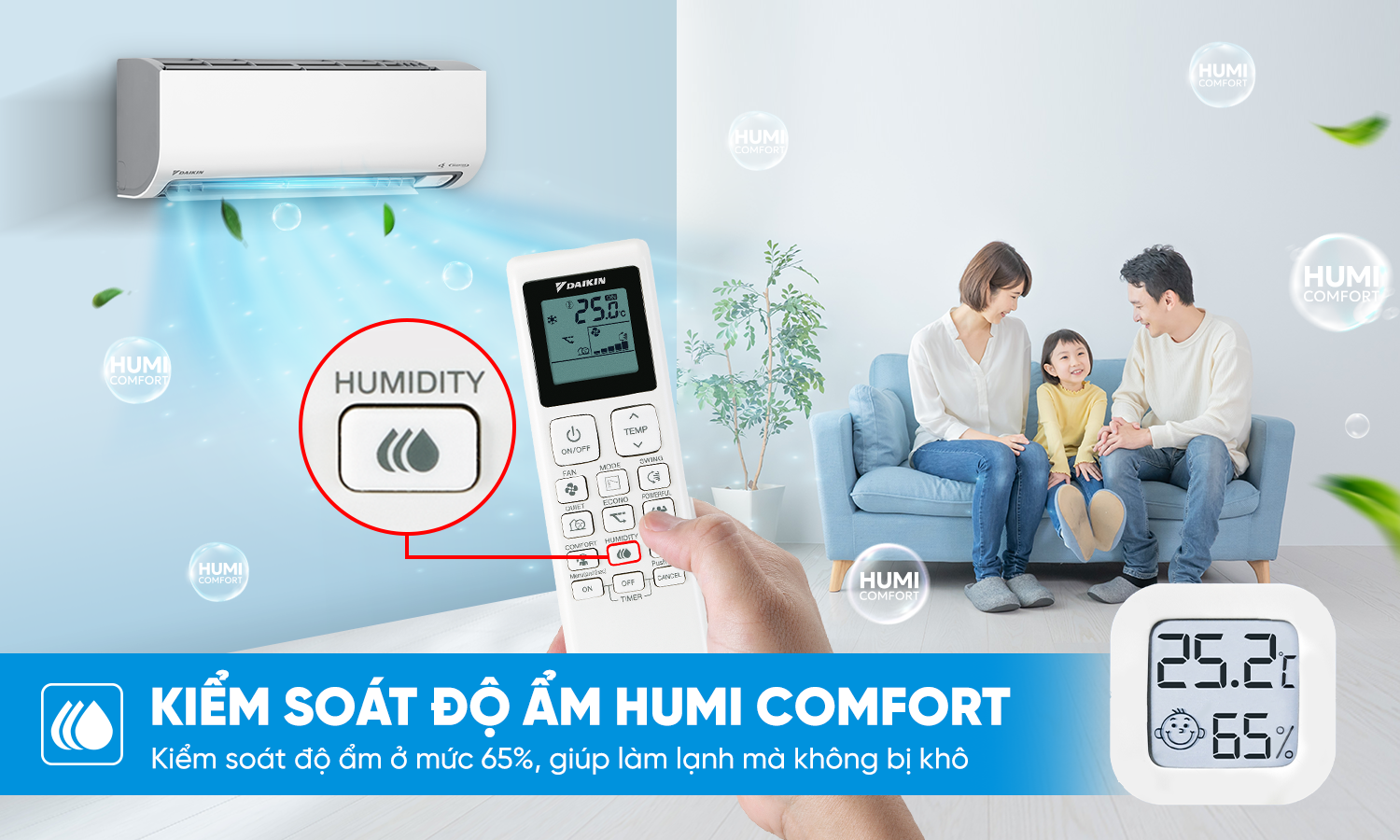Máy lạnh - Daikin Inverter 2.0 HP FTKF50ZVMV - Xuất xứ Việt Nam